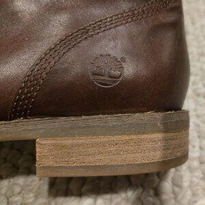 Timberland Savin Hill Mid Zip Boots Ankle Women's Lace Up Boots 8563A size 9/40